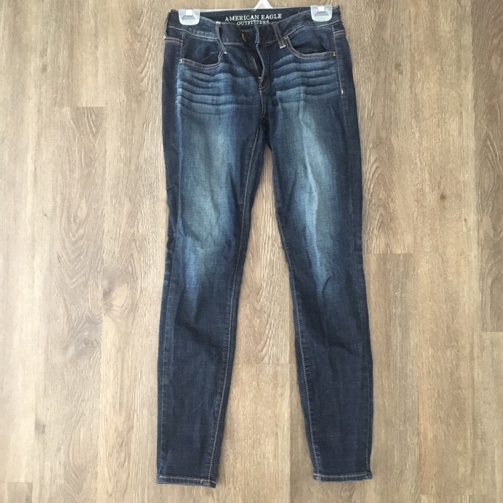 American eagle high rise skinny jeans size 4